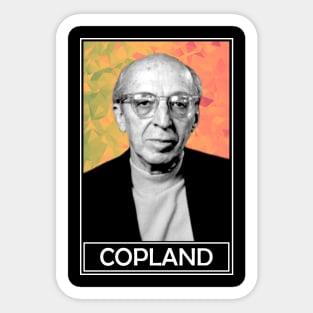 Aaron Copland Sticker